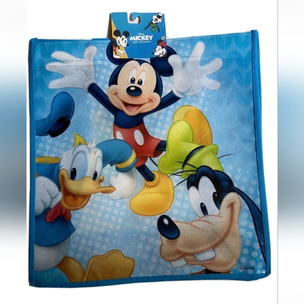 Mickey Mouse Tote Bag 🆕 Recyclable Grocery Tote Bag Disney